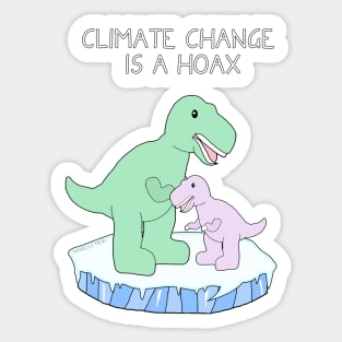 Climate change Sticker